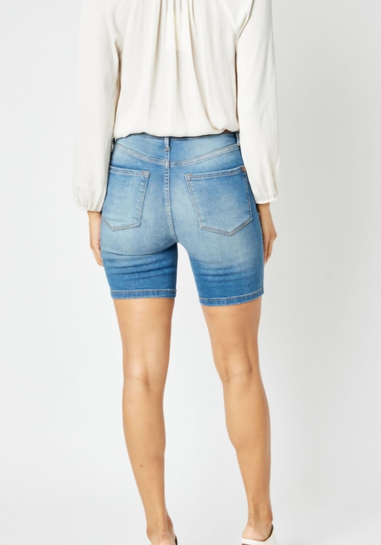 SALE CLEARANCE - Judy Blue Super Stretchy Medium Wash Shorts