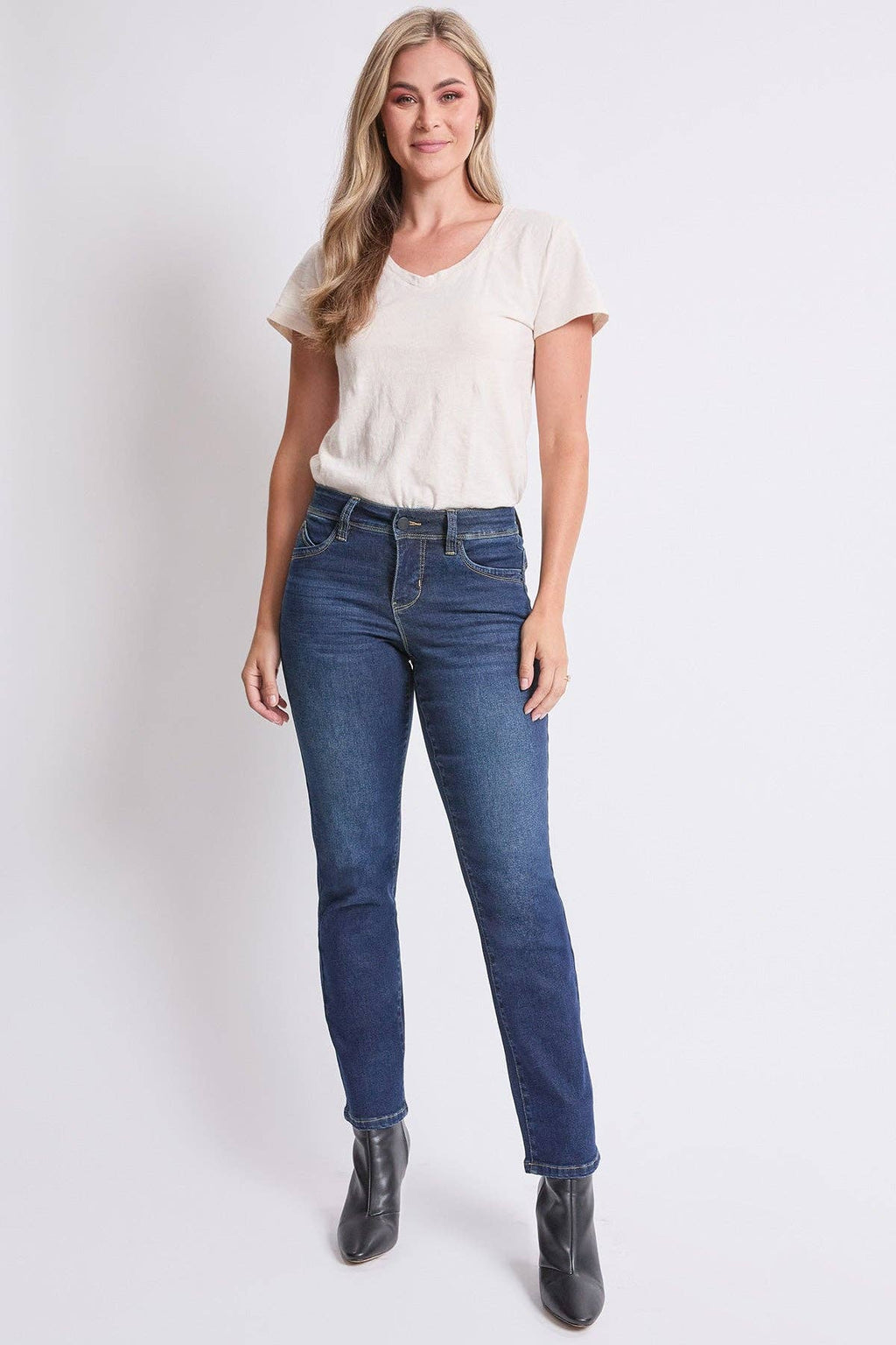 WannaBettaButt Straight Leg Denim Jeans