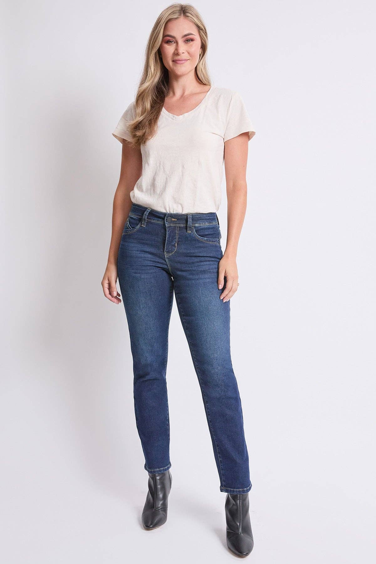 WannaBettaButt Straight Leg Denim Jeans