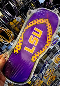 LSU Tigers Flip Flop Sandal License Plate Frame – Purple & Gold