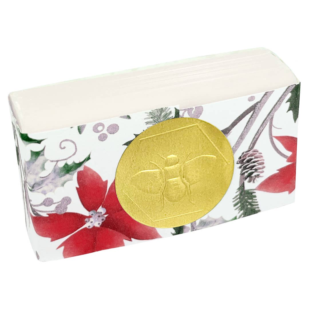 2 Piece Mini Soap & Lip Butter Gift Set In a Beautiful Gold Tulle Bag