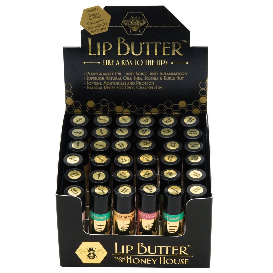 Honey House Lip Butter Balm - Raspberry Pomegranate Scent | Charlotte's Classy Closet