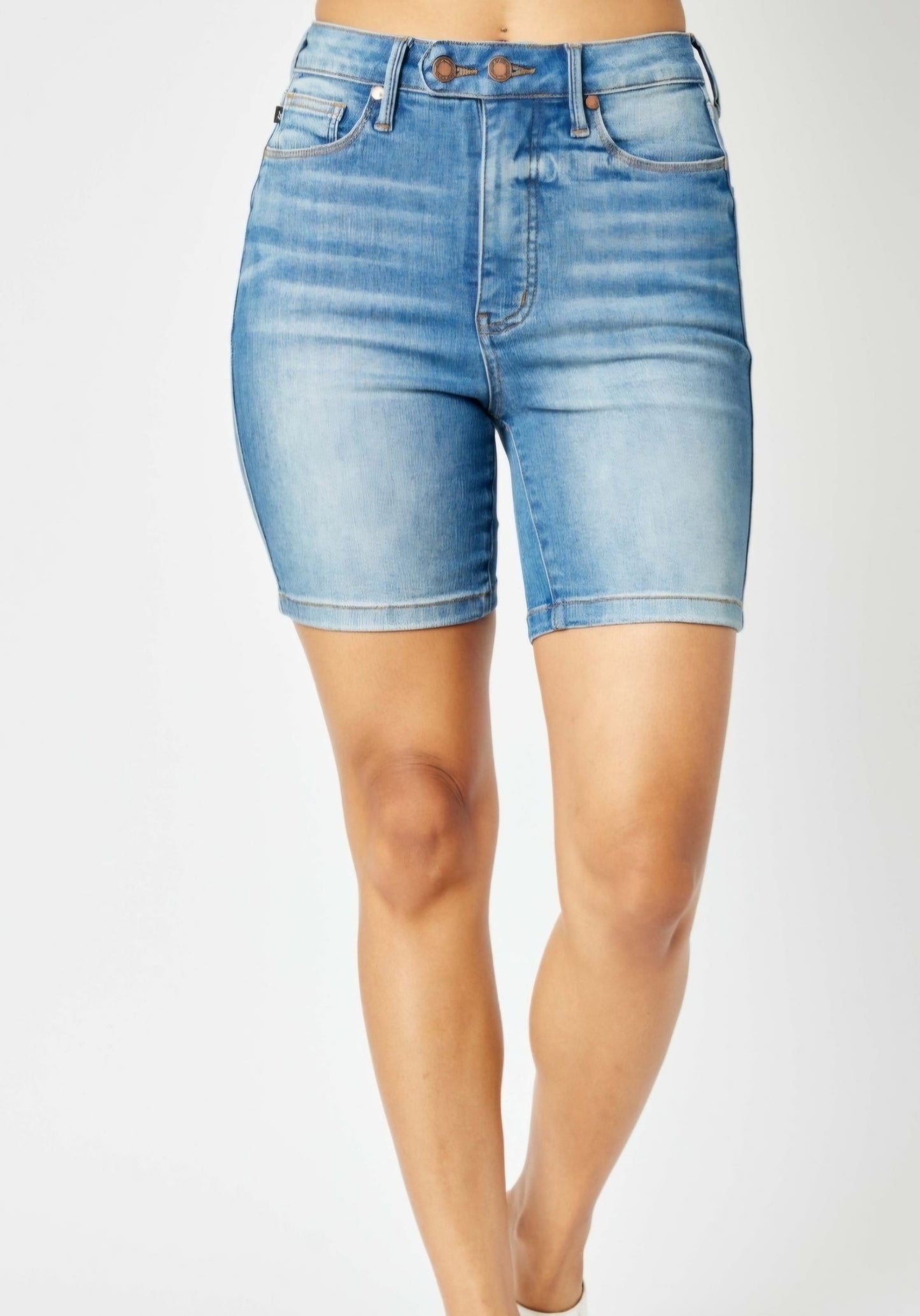SALE CLEARANCE - Judy Blue Super Stretchy Medium Wash Shorts