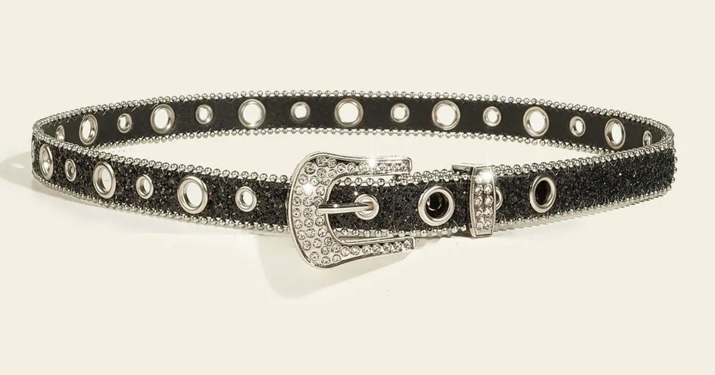 Rhinestone Trimmed Belts With Lots of Sparkle! Comes in 4 Sparkling Colors - photo 4
