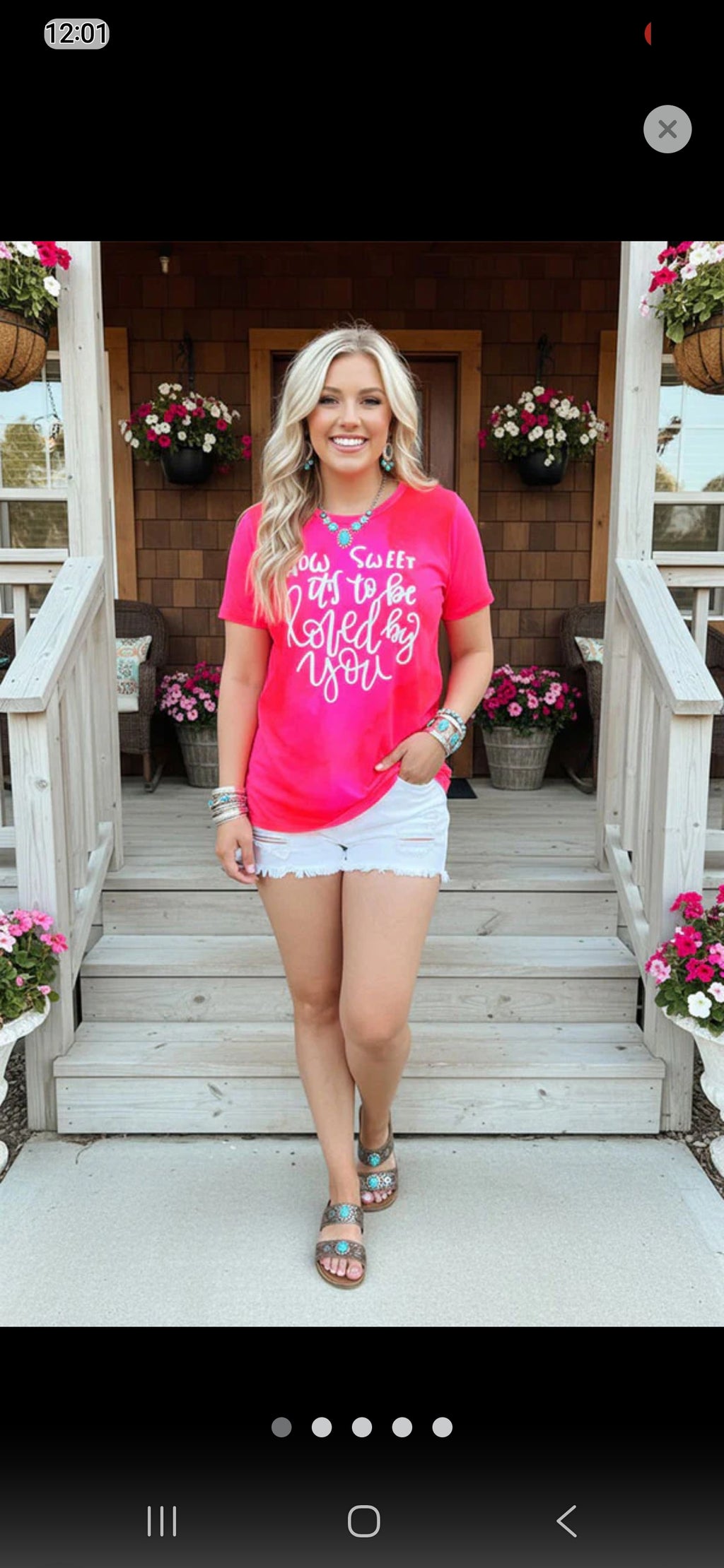 SOUTHERN STITCH Fuchsia "How Sweet It Is To Be Loved By You" GRAPHIC S/S T-SHIRT | S-3X
