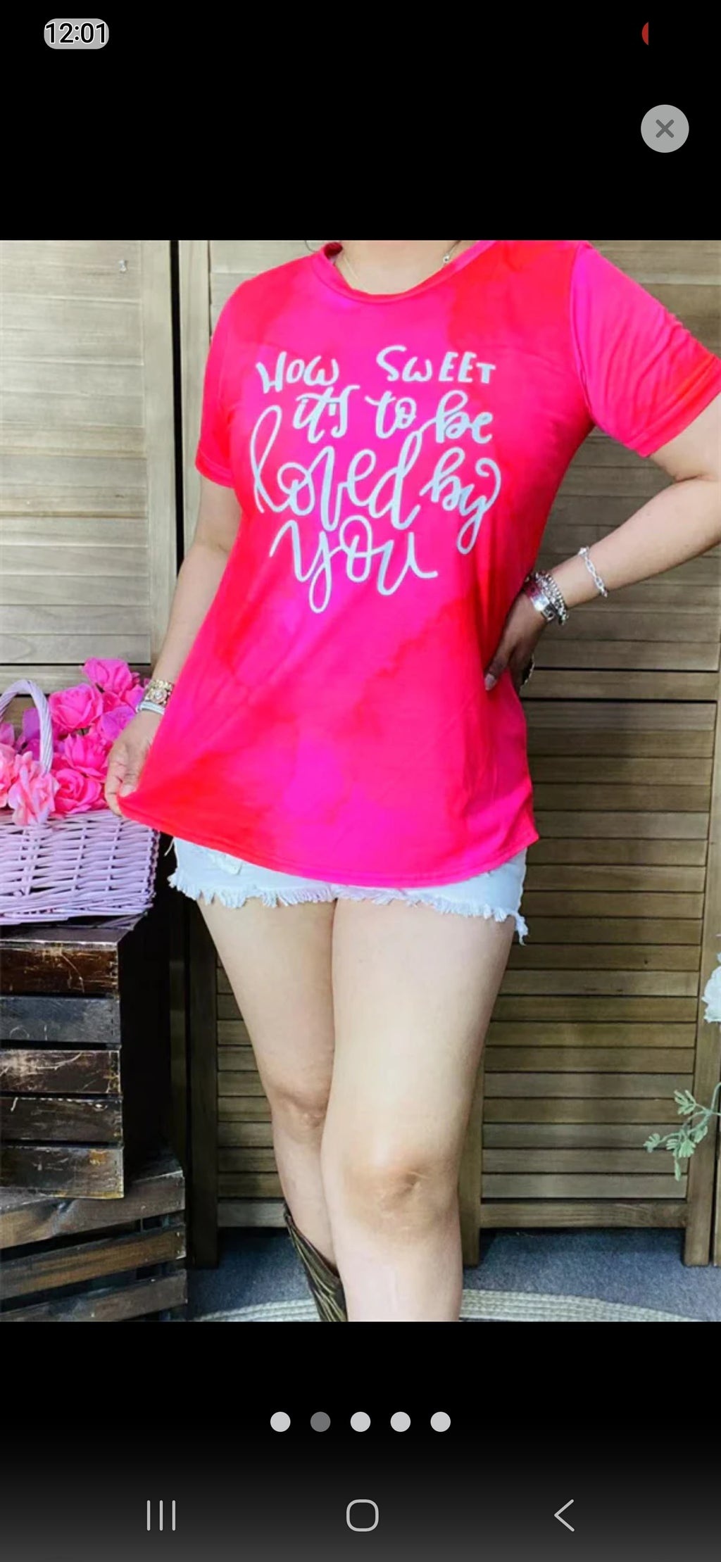 SOUTHERN STITCH Fuchsia "How Sweet It Is To Be Loved By You" GRAPHIC S/S T-SHIRT | S-3X