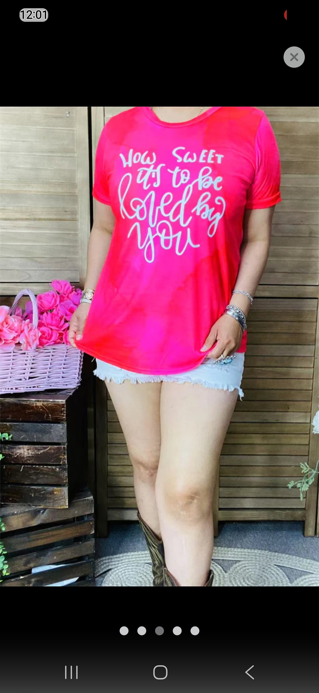 SOUTHERN STITCH Fuchsia "How Sweet It Is To Be Loved By You" GRAPHIC S/S T-SHIRT | S-3X