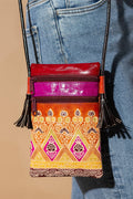 The "Charlotte" Hand-painted Genuine Leather Crossbody Bag | Charlotte's Classy Closet