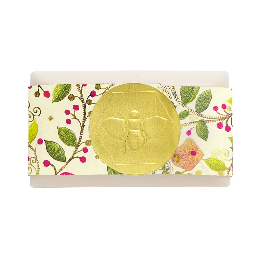 2 Piece Mini Soap & Lip Butter Gift Set In a Beautiful Gold Tulle Bag