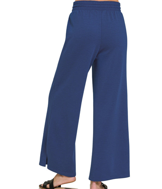 SCUBA ACTIVEWEAR COLLECTION DRAWSTRING WAIST RELAXED LEG SWEATPANTS | S-XL | CANDY PINK OR BRIGHT NAVY |  Charlotte's Classy Closet