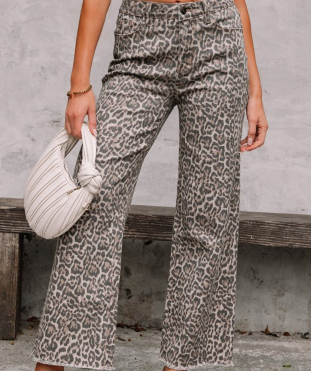 Leopard Print Jeans | Pink or Brown Leopard