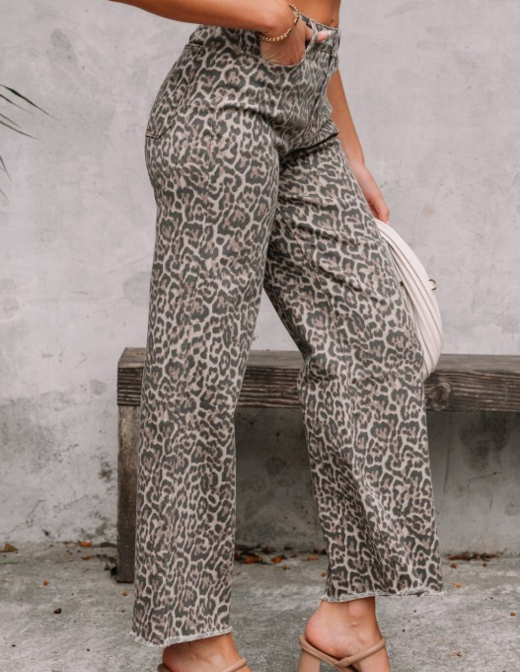 Leopard Print Jeans | Pink or Brown Leopard