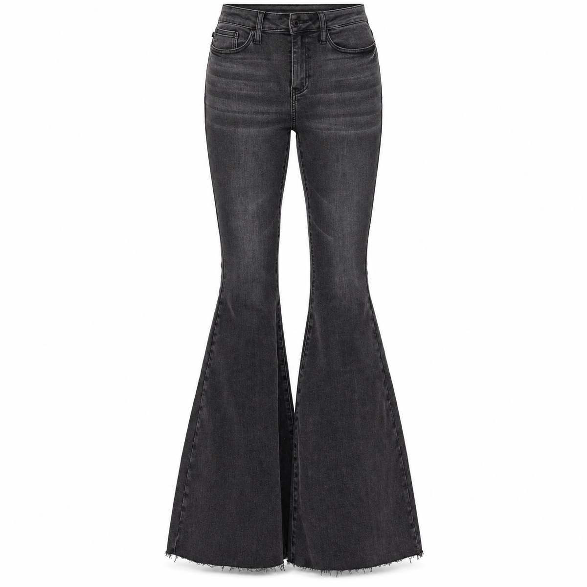 Judy Blue Jeans Medium Wash Black Super Flare Jeans | 31 Length & 34 Length - photo 2